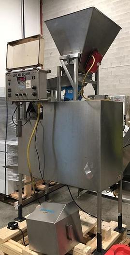 Used Used Weighpack Stainless Steel Linear Net Weigh Scale Filler