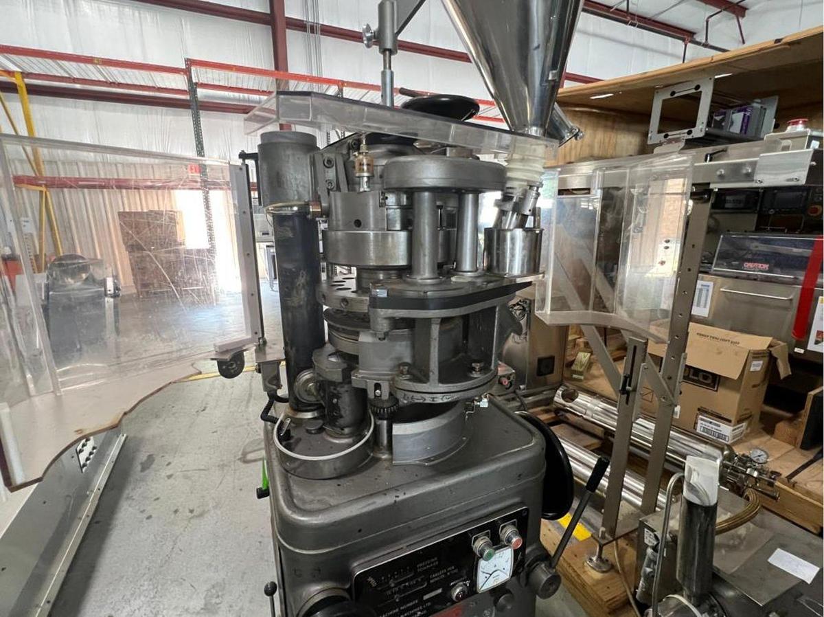 Used Used Manesty BetaPress – 16 Station Rotary Tablet Press. Serial