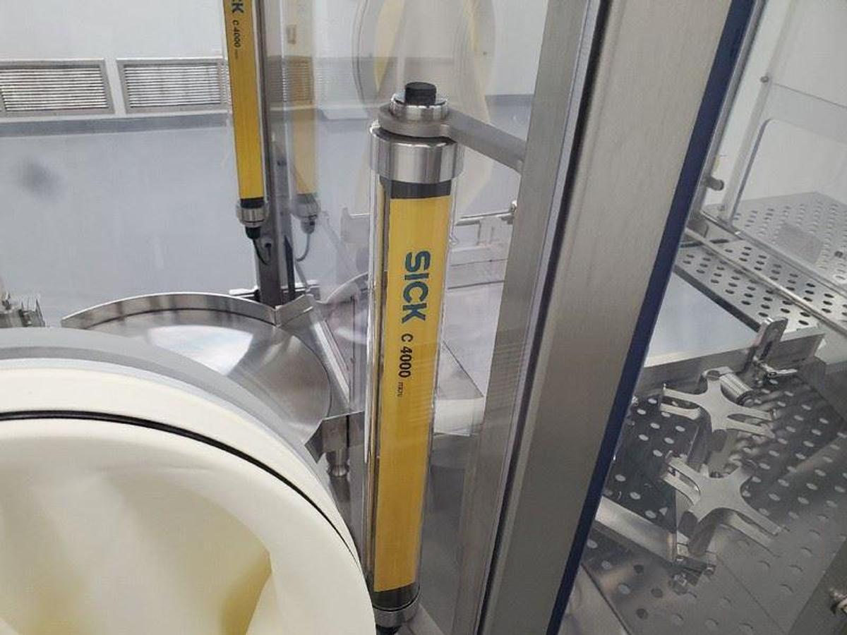 Used Used Bosch Aseptic Automatic Vial Filling Line, Model FLT 1020