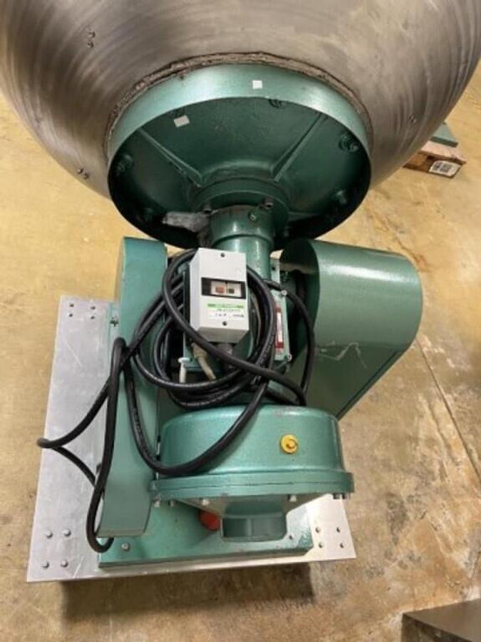 Used Used C. La Mastra 48” Diameter Stainless Steel Round Coating Pan