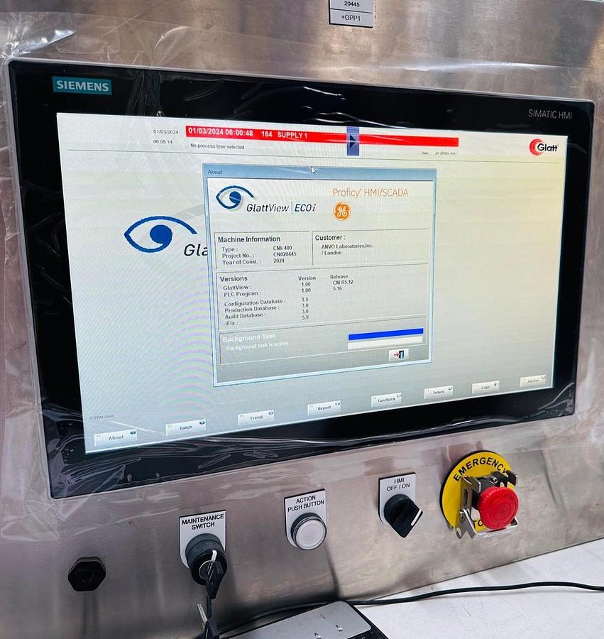 Unused Automatic Tablet Packaging Line from Aesus Packaging Systems and NJM Packaging Inc.