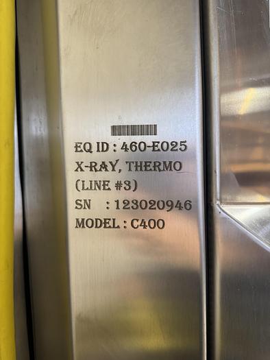 Used Used Thermofisher Scientifc Inline X-Ray Inspection System