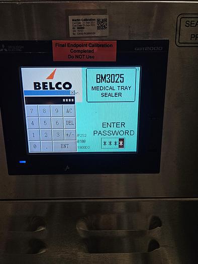 Used Used Belco 3025 Medical Tray Sealer