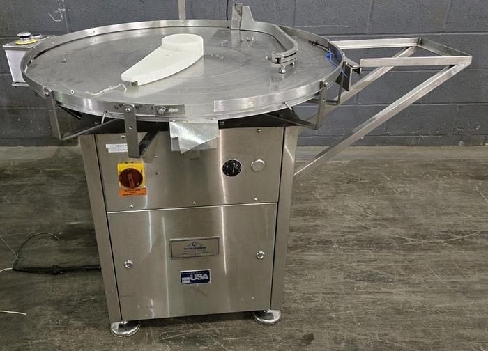 Used Used Chase-Logeman 36” Stainless Steel Accumulating Table, Model 24-36 U/A