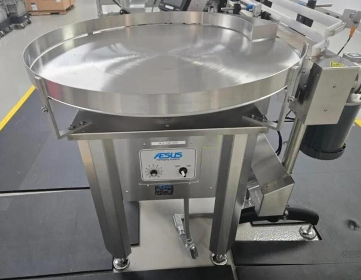 Used Used Aesus 36” Stainless Steel Accumulating Table, Model TTA-36