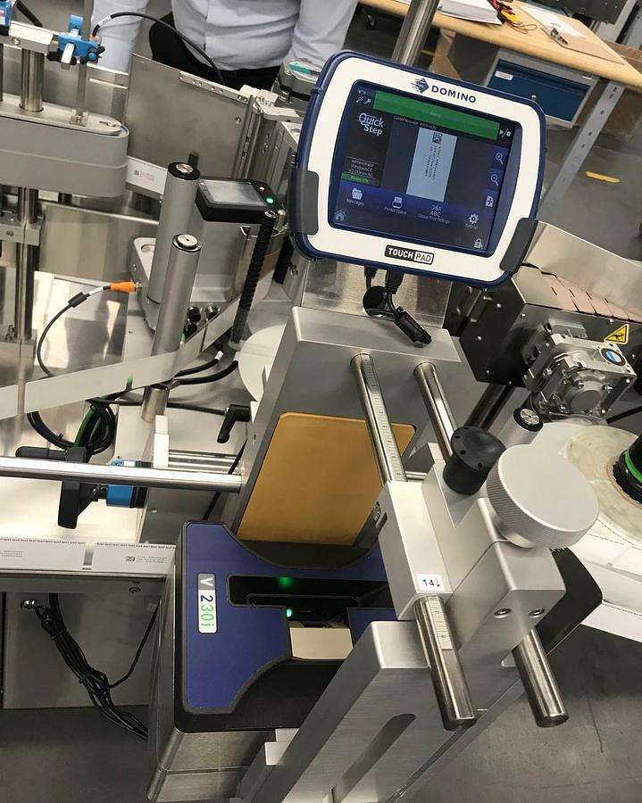 Unused Automatic Tablet Packaging Line from Aesus Packaging Systems and NJM Packaging Inc.