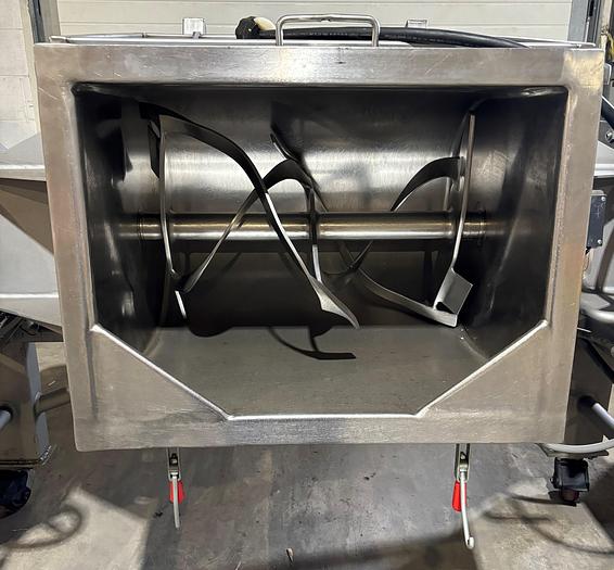 Used Used American Process Systems 4 Cu Ft Double Ribbon Blender, Model DRB-4