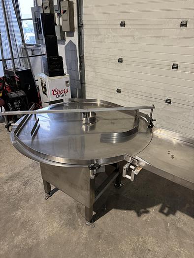 Used Used 48" Stainless Steel Accumulating/Feeding Table