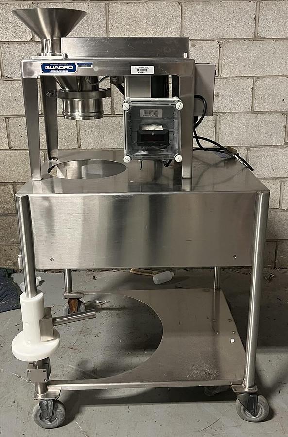 Used Used Stainless Steel Quadro Comil (Overdriven) Size Reduction Conical Mill, Model 197-S