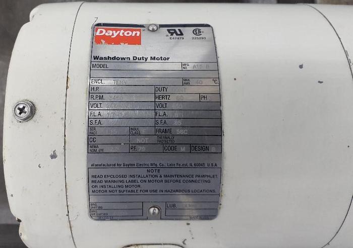 Used Used Alfa Laval 6 x 3 Stainless Steel Vertical Scraped Surface Heat Exchanger, Model Contherm