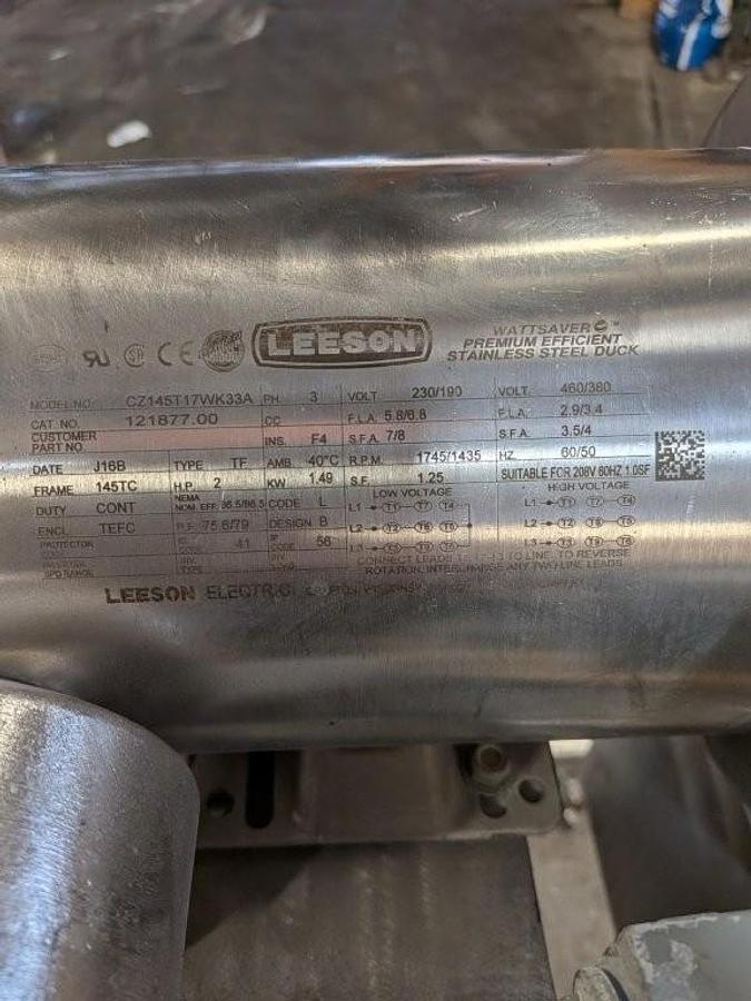 Used Used Fitzpatrick Stainless Steel Homoloid Mill, Model J