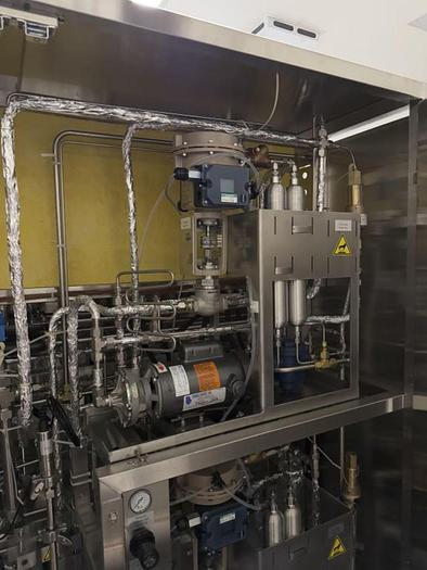 Used Used Microthermics UHT/HTST Lab 25 DIPW Direct Steam Pasteurizing System