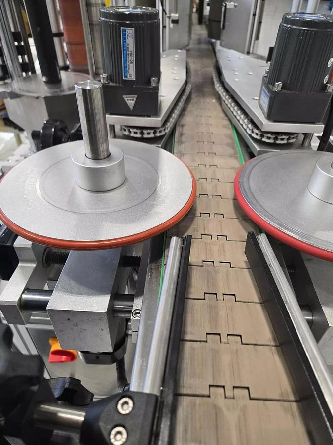 Used Used Stainless Steel Automatic Front/Back and Wraparound Pressure Sensitive Labeler