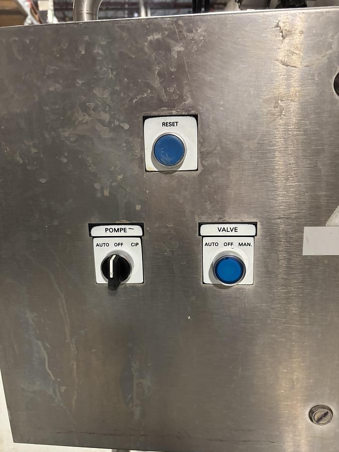 Used Used Alfa Laval Stainless Steel Rotary Lobe Pump, Model SRU1/005ID