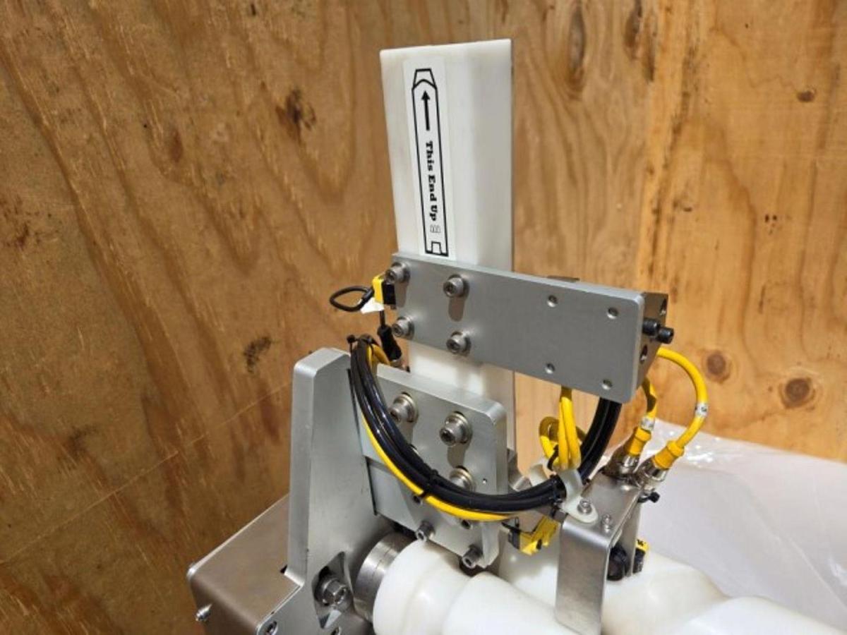 Used Used LSI Automatic Pressure Sensitive Front and Back Labeler, Model 1600