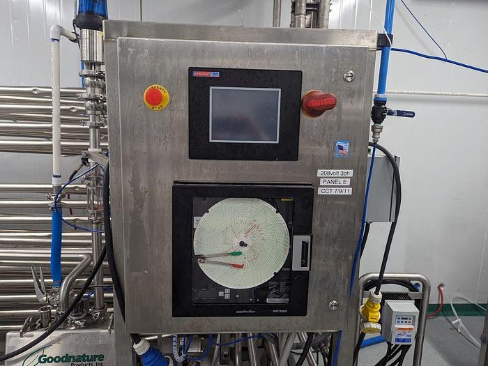 Used Used Good Nature HTST Flash Pasteurizer, Model FPXT-264
