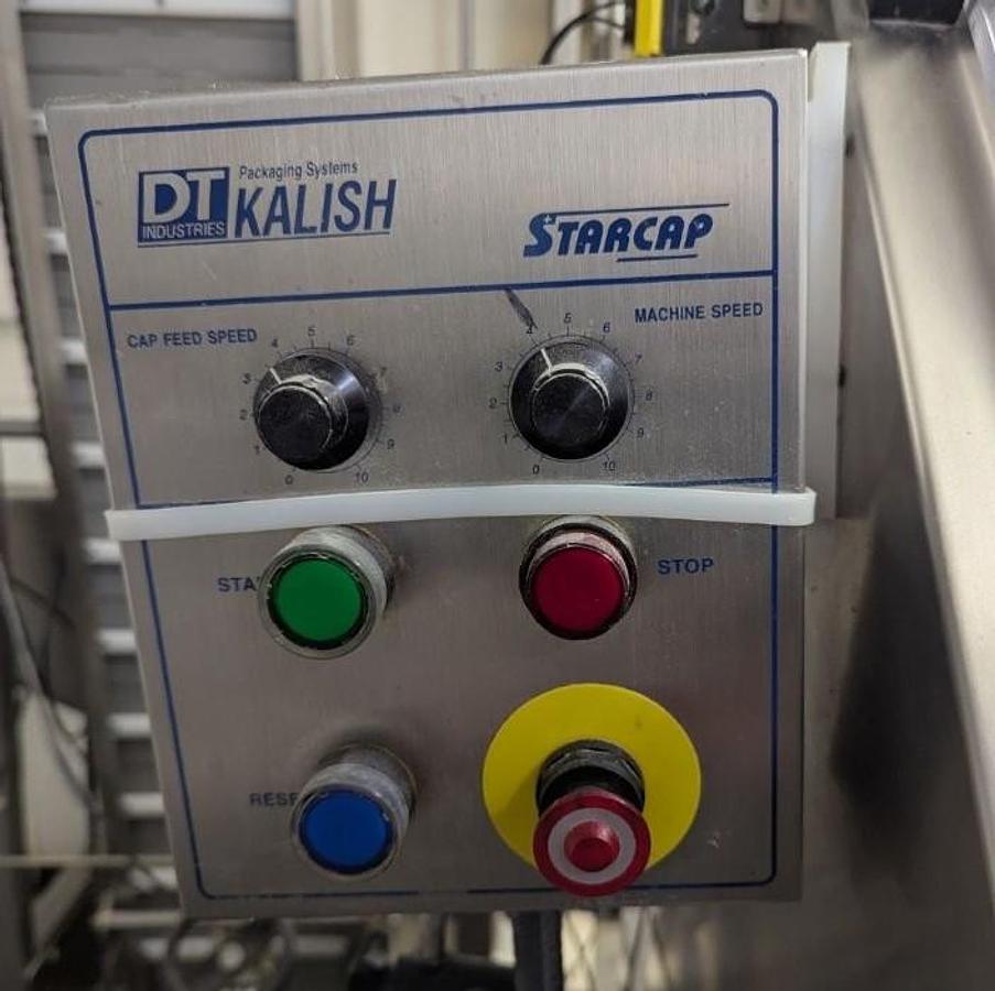 Used Used Kalish StarCap Automatic Chuck Capper, Model 5182