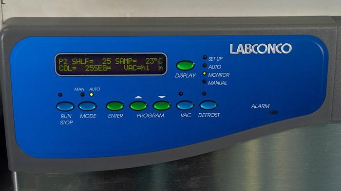 Used Used Labconco Benchtop Lyophilizer-Freeze Dryer