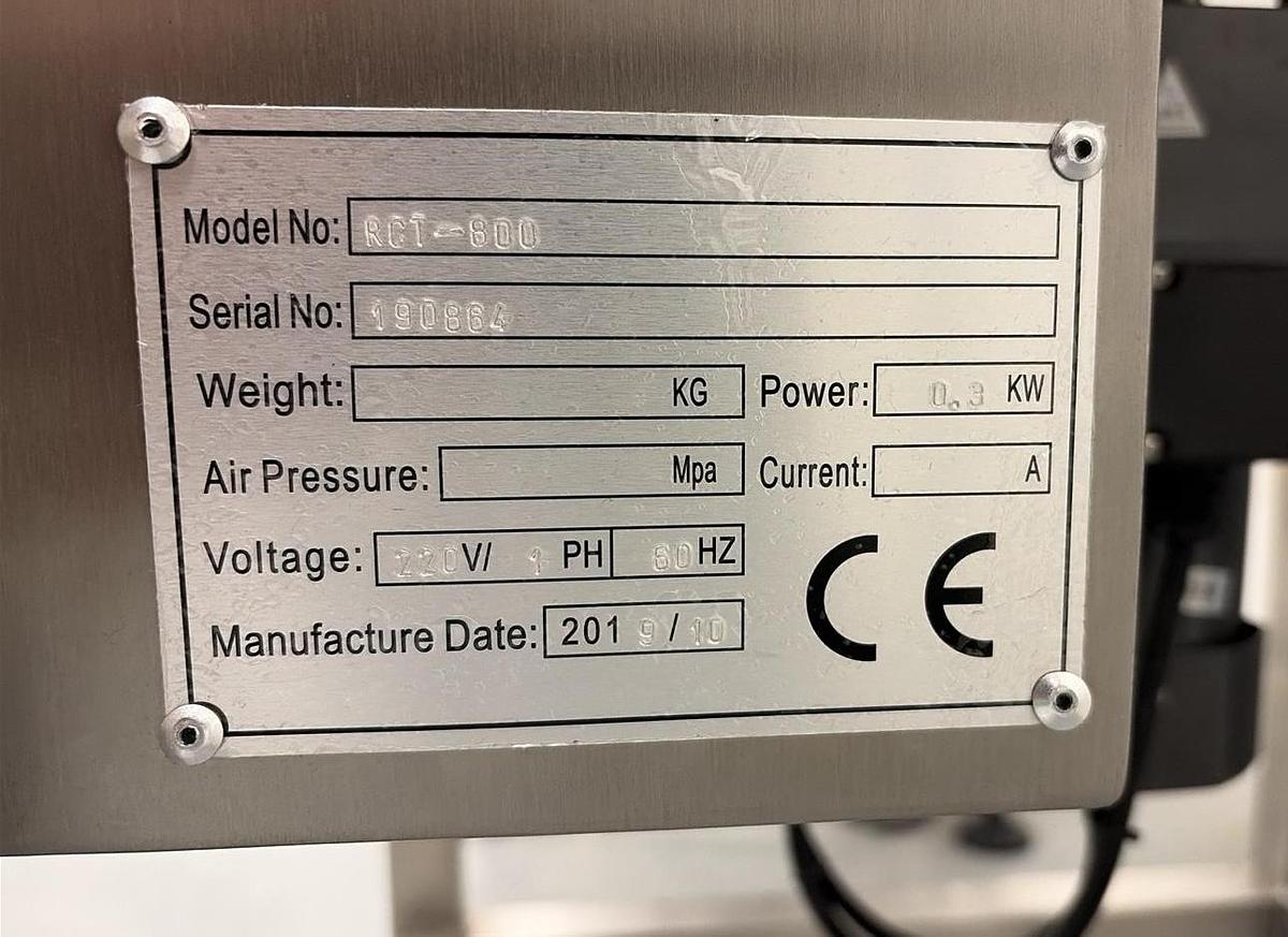 Used Used 32” Stainless Steel Accumulating Table, Model RCT-800