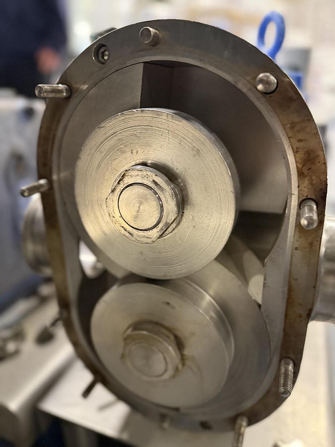 Used Used Ampco Heavy Duty Positive Displacement Pump, Model ZP1-220-DO