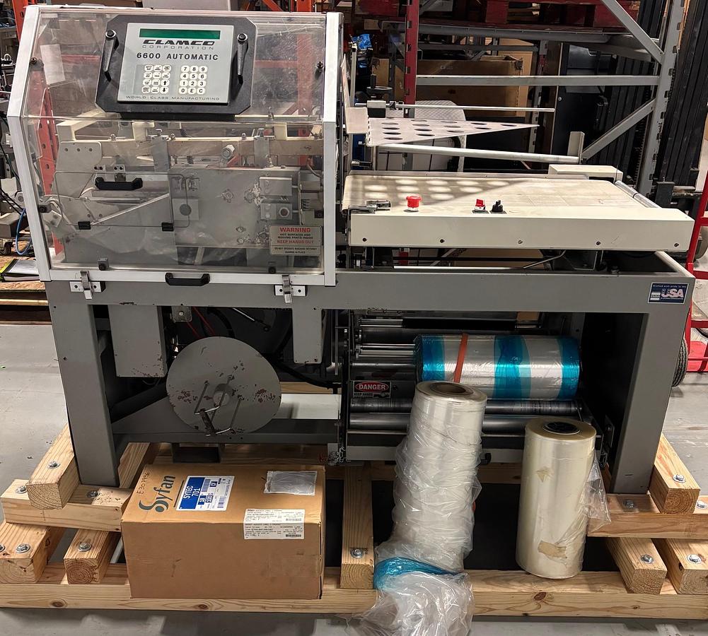 Used 6 L-BAR SEALERS AND HEAT TUNNELS WE HAVE FOR SALE