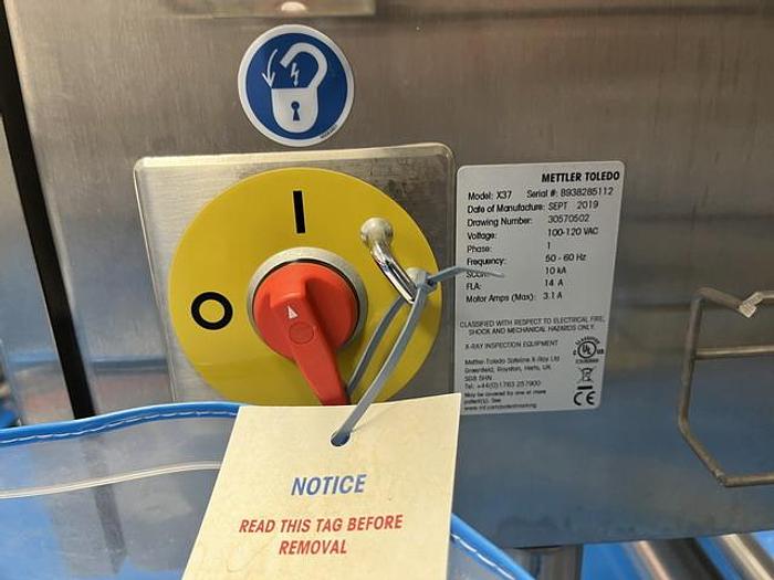 Used Used Mettler Toledo – Safeline X-Ray Inspection for Tall, Rigid Containers, Model X3721