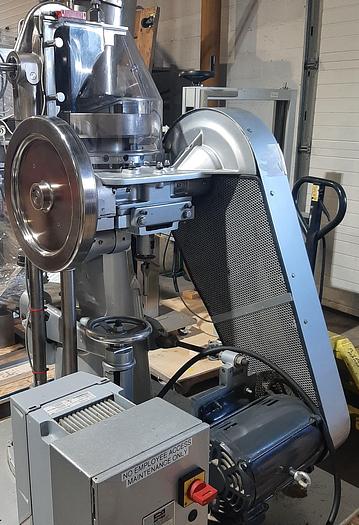 Used Used Natoli 20 Station “D” Tooled Rotary Tablet Press, Model NP250-20