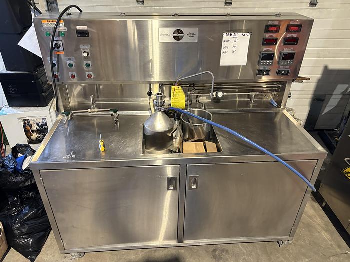 Used Used MicroThermics UHT/HTST Lab Pasteurizer with GEA NIRO Homogenizer