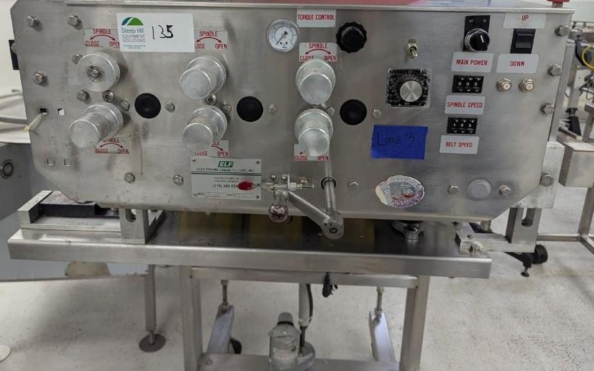 Used Used ELF Cap Tightener, Model ATC-600L