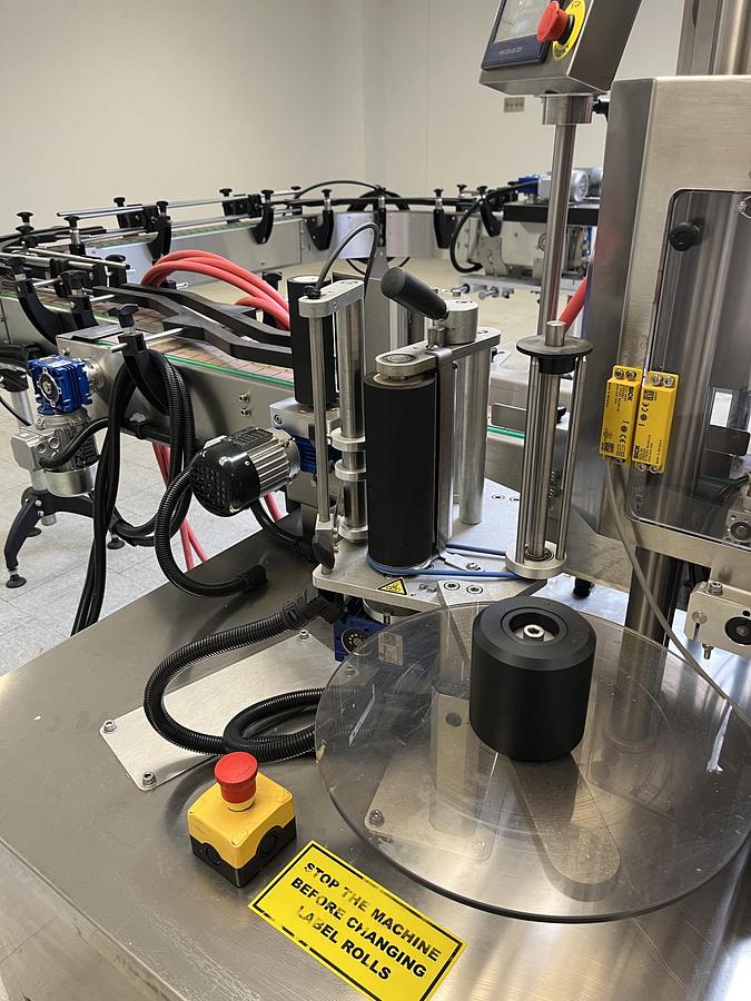 Used Used CDA E-FILL Automatic Liquid Filling and Packaging Line, Model E-FILL