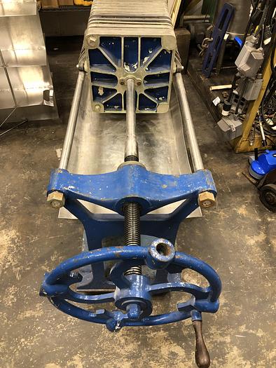 Used 1 Used Seitz Stainless Steel Plate and Frame Filter Press