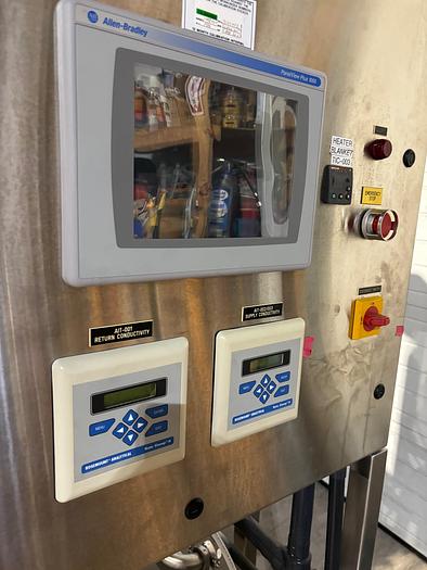 Used Used Westfalia Clean-In-Place (CIP) Portable Tank System