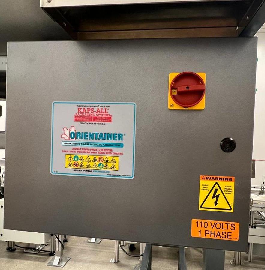 Used Used Kaps All Automatic Bottle Unscrambler, Model AU3-C