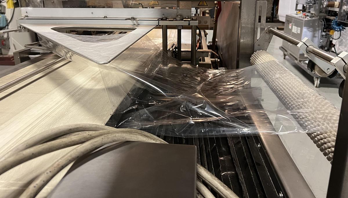 Used Used MiniPack Stainless Steel Automatic L-Bar Sealer, Model Sealmatic 56T