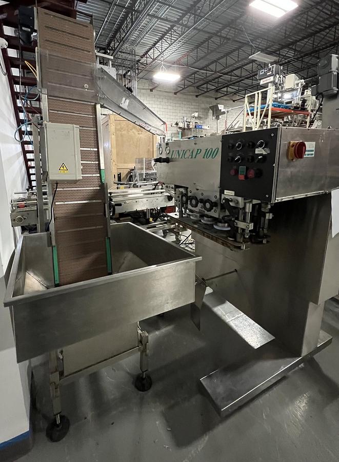 Used Used CLI – Unicap 100 Stainless Steel Inline Quill Capper