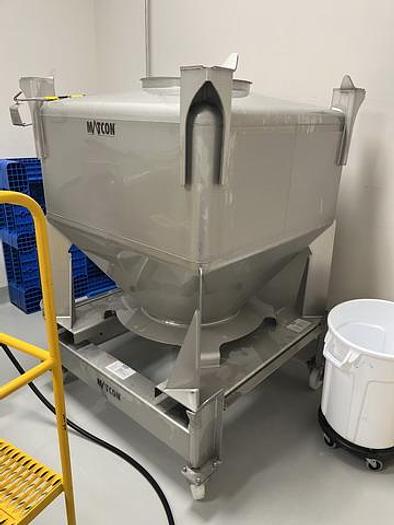 Used Used Matcon Single Pedestal IBC Blending System for Powders