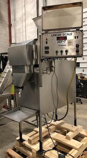Used Used Weighpack Stainless Steel Linear Net Weigh Scale Filler
