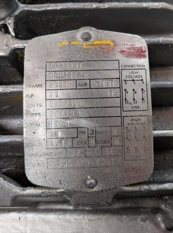 Used Used Fitzpatrick Size Reduction Fitzmill, Model DAS0-6