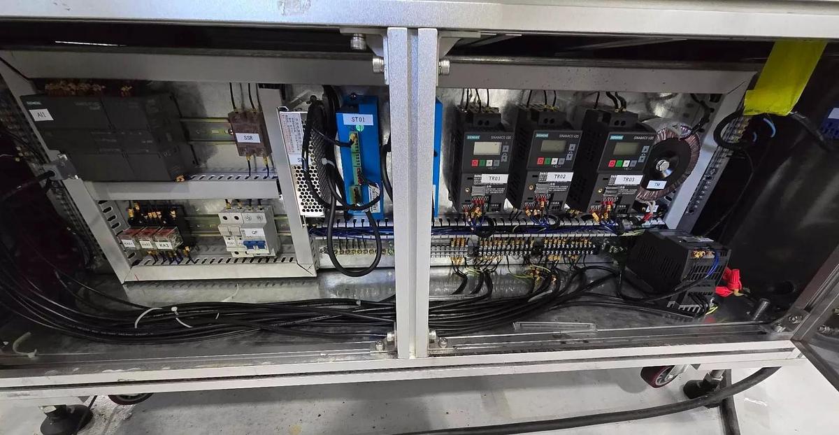 Used Used Stainless Steel Automatic Front/Back and Wraparound Pressure Sensitive Labeler