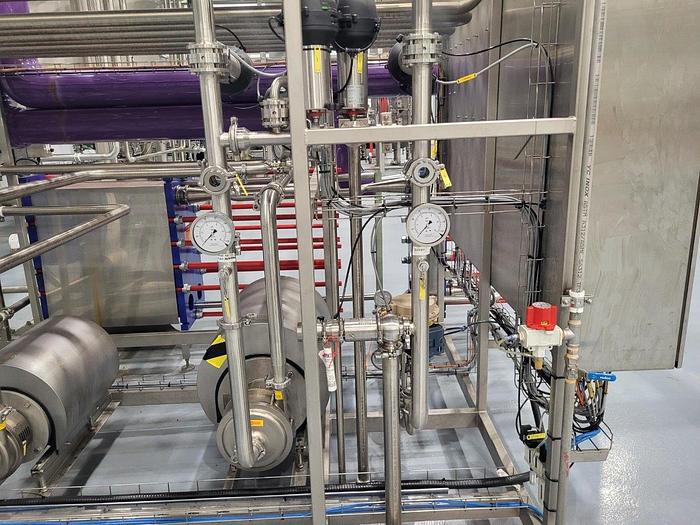 Used Used Alfa Laval Flash Pasteurizer, Model Flexitherm, model VB
