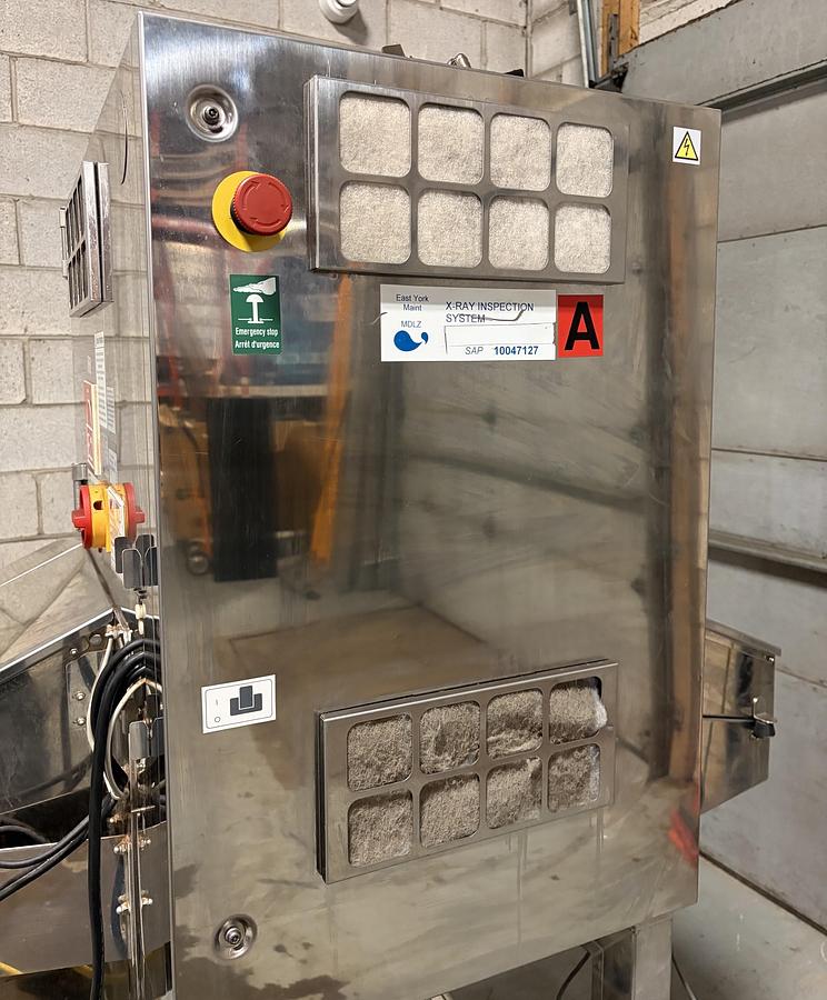 Used Used Antrisu Stainless Steel Inline X-Ray Inspection System, Model KDF405ACWH