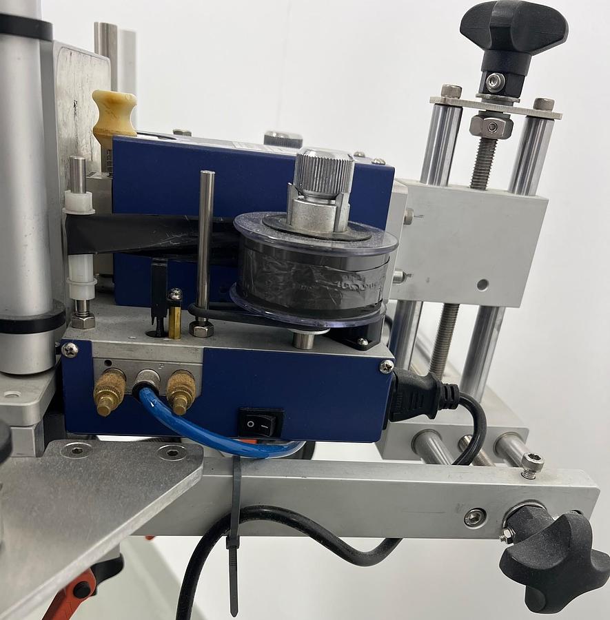 Used Used JDA Automatic Pressure Sensitive Wraparound Labeler, Model WLA-2