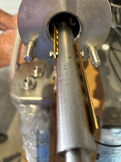 Used Used Armfield LAB Barrell (Tube) Scraped Surface Heat Exchanger,