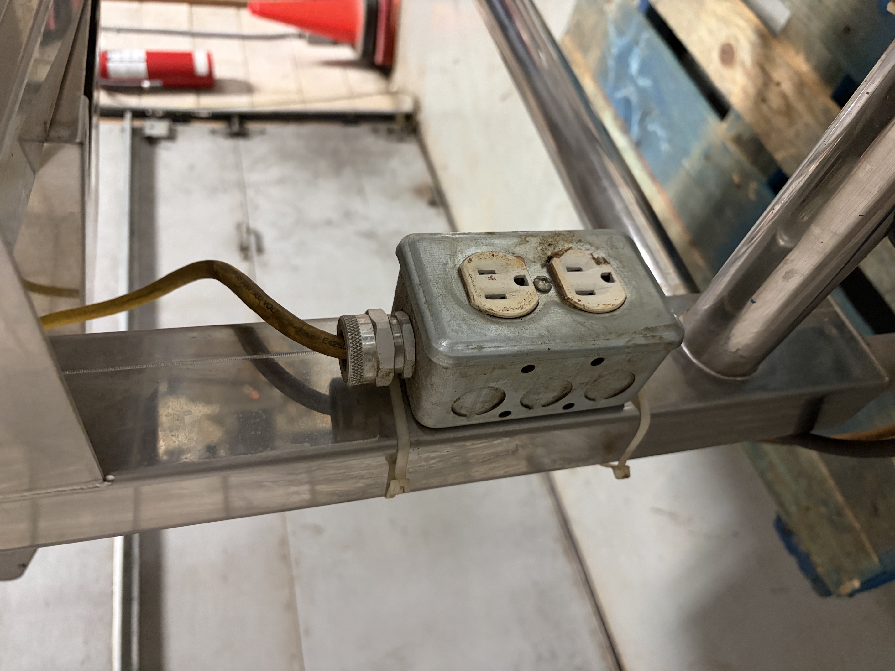 Used Used Antrisu Stainless Steel Inline X-Ray Inspection System, Model KDF405ACWH