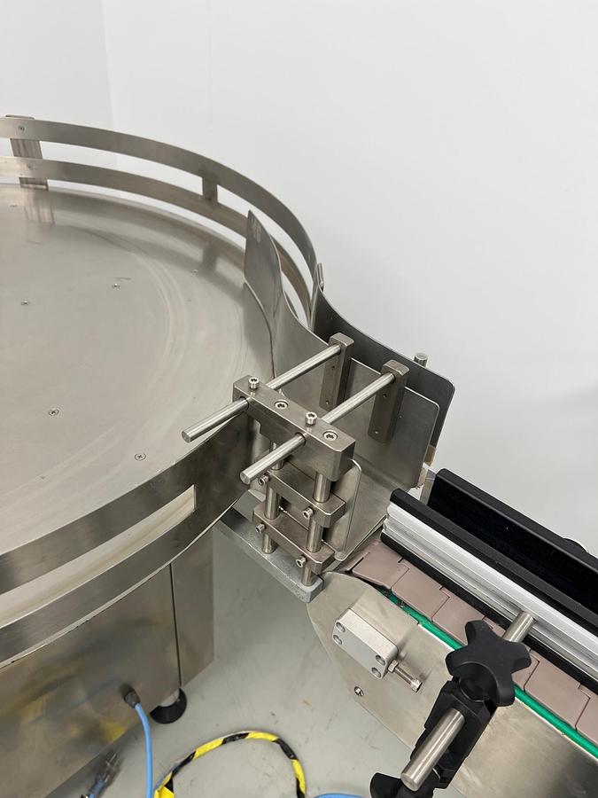 Used Used JDA 40” diameter Stainless Steel Feeding Table, Model 40