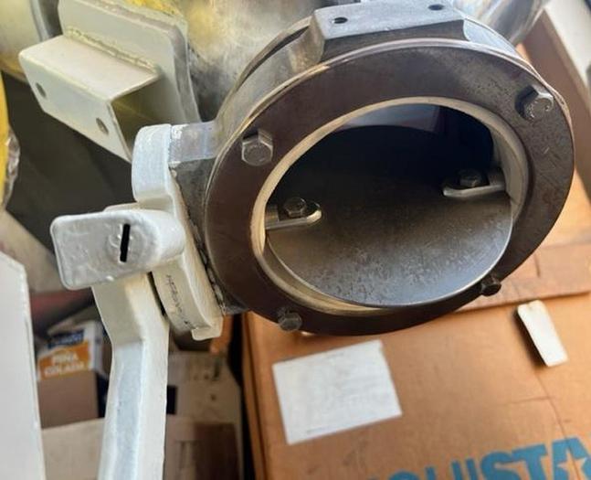 Used Used Patterson Kelley 2 Cu Ft  Stainless Steel Twin Shell Blender with Liquids/Solids Bar