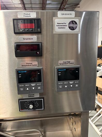 Used Used Microthermics UHT/HTST Lab Pasteurizer, Model Electric 25DH