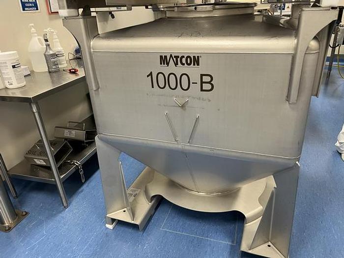 Used Used Matcon Single Pedestal IBC Blending System for Powders