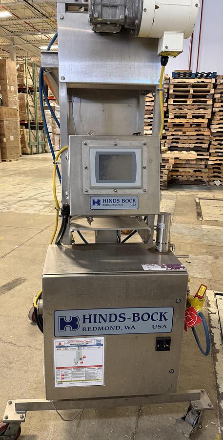 Used Used Hinds Bock Stainless Steel Single Head Servo Driven Pump Filler, Model SP-01