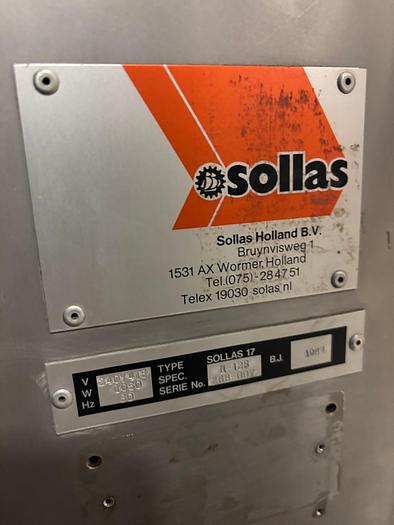 Used Used Sollas Cellophane Overwrapper, Model 17